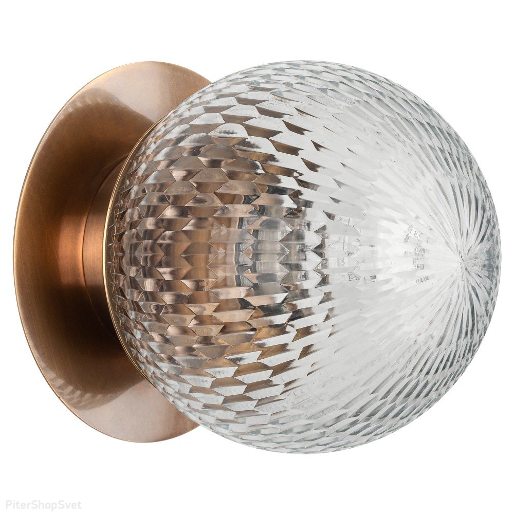 Настенно-потолочный светильник шар с влагозащитой WL-38028