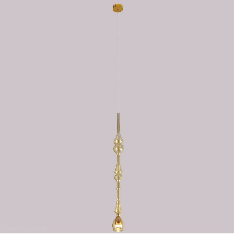 Подвесной светильник LUX NEW SP1 D AMBER