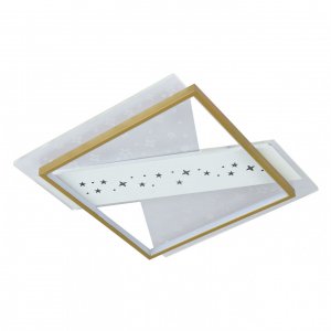 Квадратный потолочный светильник 108Вт с пультом «Оскар»