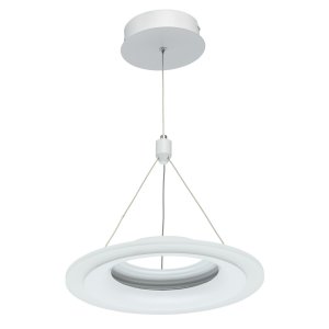 Светодиодная подвесная люстра кольцо 661016401 «Платлинг»