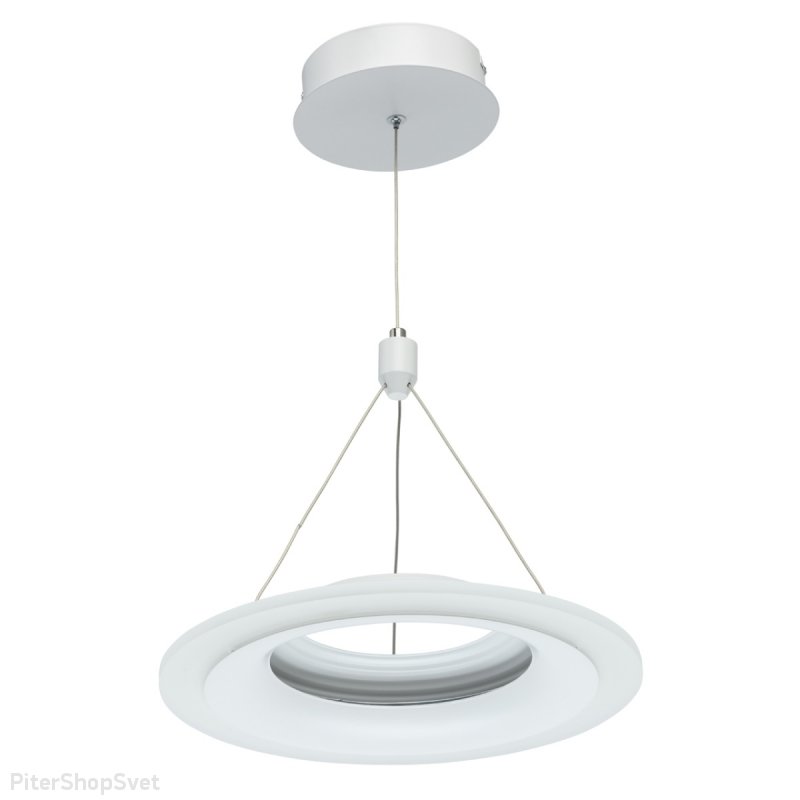 Светодиодная подвесная люстра кольцо «Платлинг» 661016401