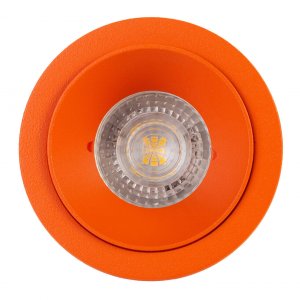 Оранжевый встраиваемый светильник «DK2026»