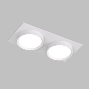 Двойной встраиваемый светильник «FLAT»