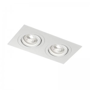 Двойной встраиваемый поворотный светильник с влагозащитой IP44 «HYDRO»