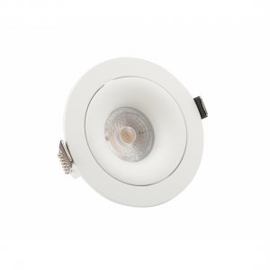 Белый встраиваемый поворотный светильник «Roto»