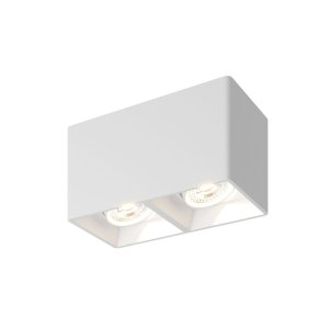 Белый двойной прямоугольный потолочный светильник «DK3030»