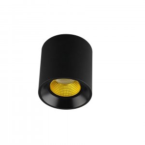 Чёрно-жёлтый накладной потолочный светильник «DK3020»
