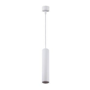 Белый подвесной светильник цилиндр «TUBE»