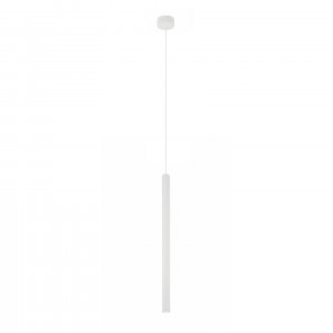 Белый тонкий подвесной светильник 5Вт 3000К «Glingor»