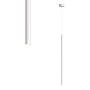 Белый подвесной светильник стержень 60см 5Вт 4000К «Glingor»