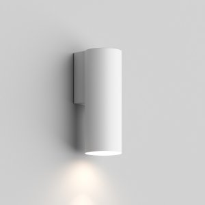 Белый настенный светильник цилиндр подсветка