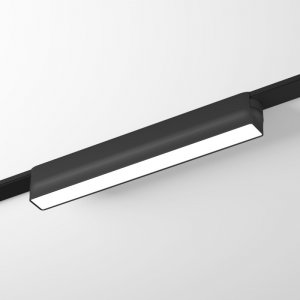 23см 9Вт 4000К 120° чёрный линейный трековый светильник для плоского шинопровода «AIR LINEAR»