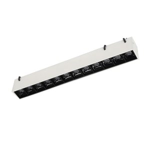 Белый линейный светильник для ременной трековой системы 12Вт 4000К 24градуса «Belty»