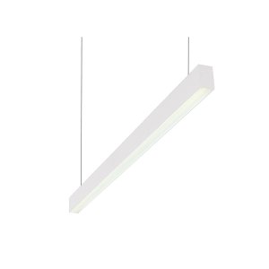 Белый длинный подвесной светильник 1,25м 30Вт 4000К