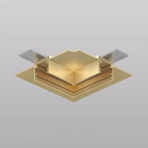 Угол соединитель трека под ГКЛ 12,5мм «SHINE HIDE»