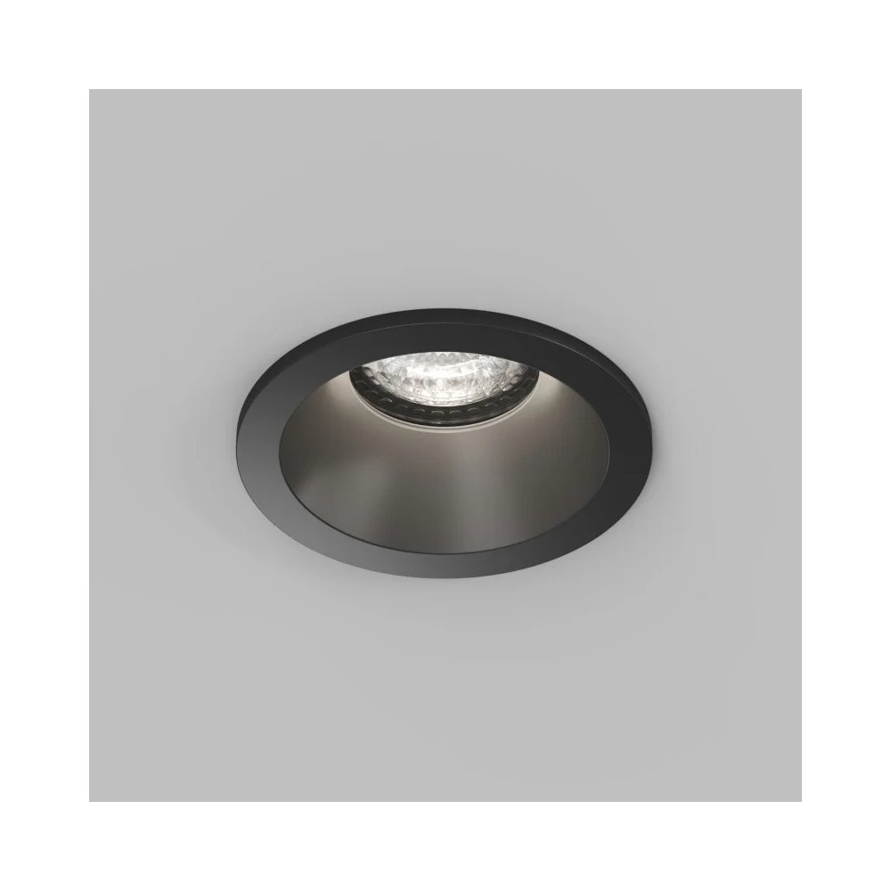 Точечный встраиваемый влагозащищенный светильник «Cove» DK2130-BK