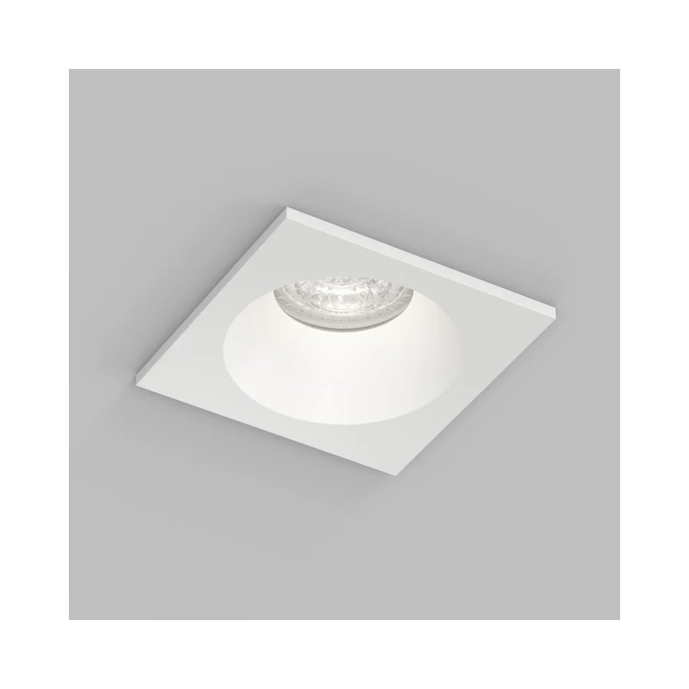 Квадратный встраиваемый влагозащищенный светильник «Cove» DK2131-WH