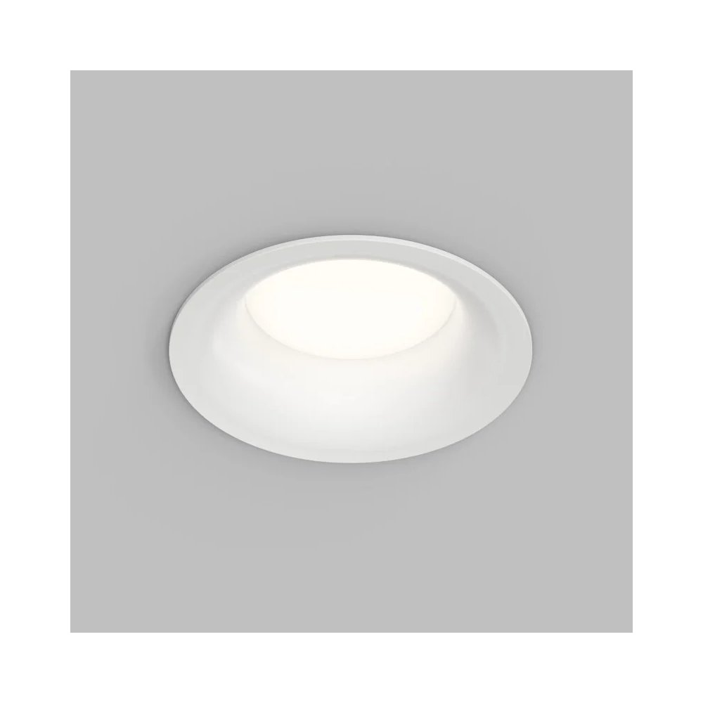 Круглый встраиваемый светильник «INER» DK2150-WH