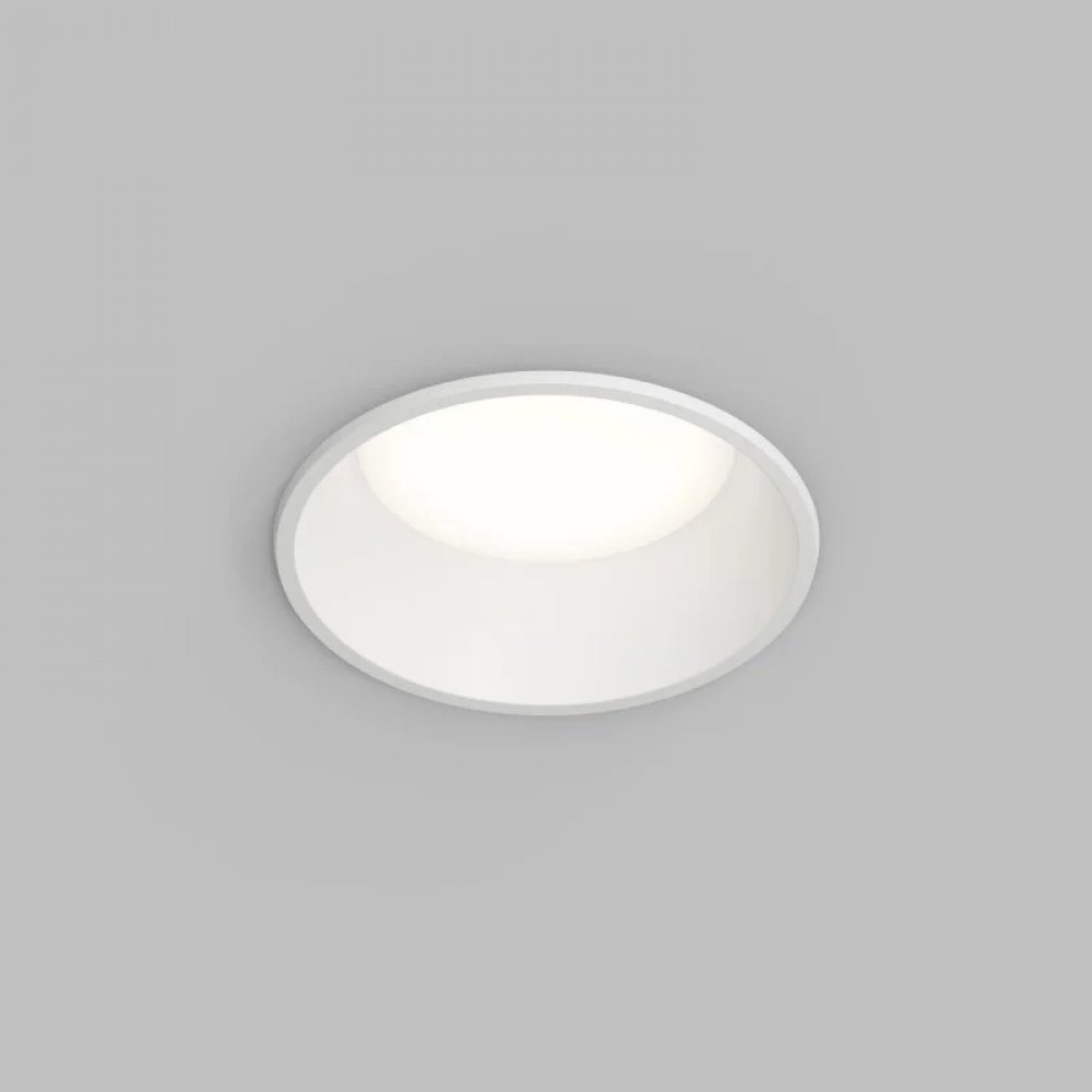 Круглый встраиваемый светильник 12Вт 3000-4000-6500К IP44 «TRIM» DK2450-WH