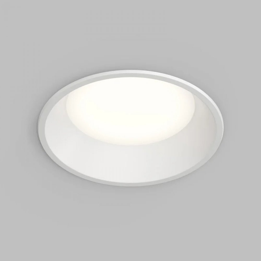 Круглый встраиваемый светильник 24Вт 3000-4000-6500К IP44 «TRIM» DK2452-WH