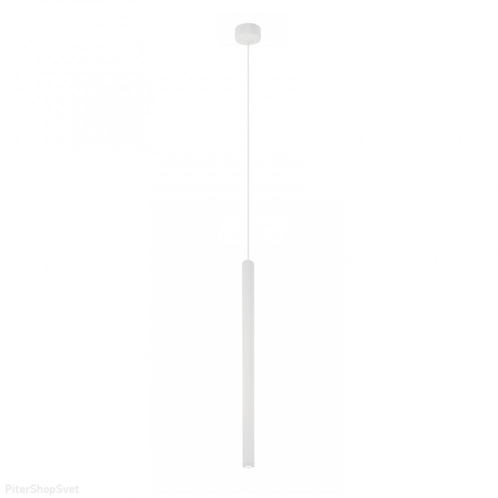 Белый тонкий подвесной светильник 5Вт 3000К «Glingor» DK4303-WH