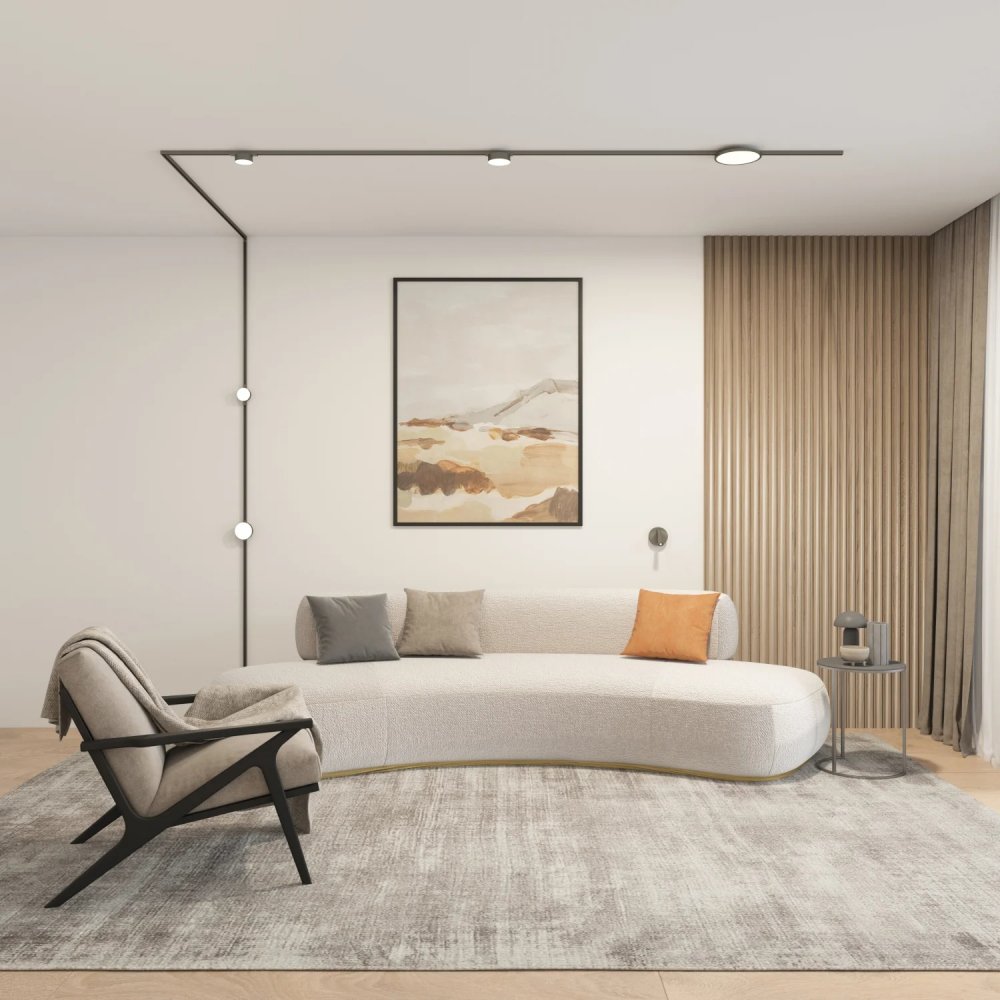 «SHINE» низковольтная 48В магнитная трековая система освещения от Denkirs™