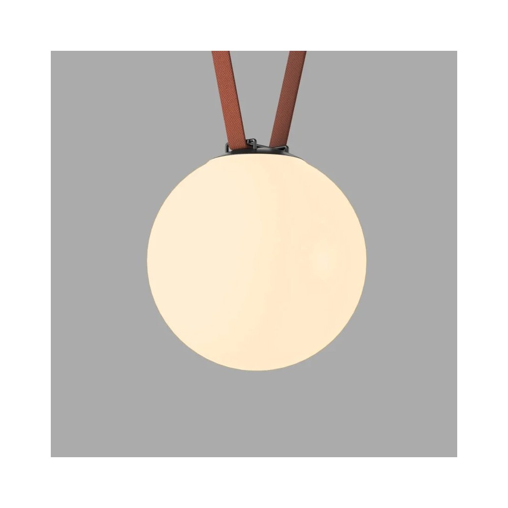 Светильник шар 23см 15Вт 3000К для ременной трековой системы «Belty Orb» DK5555-BK