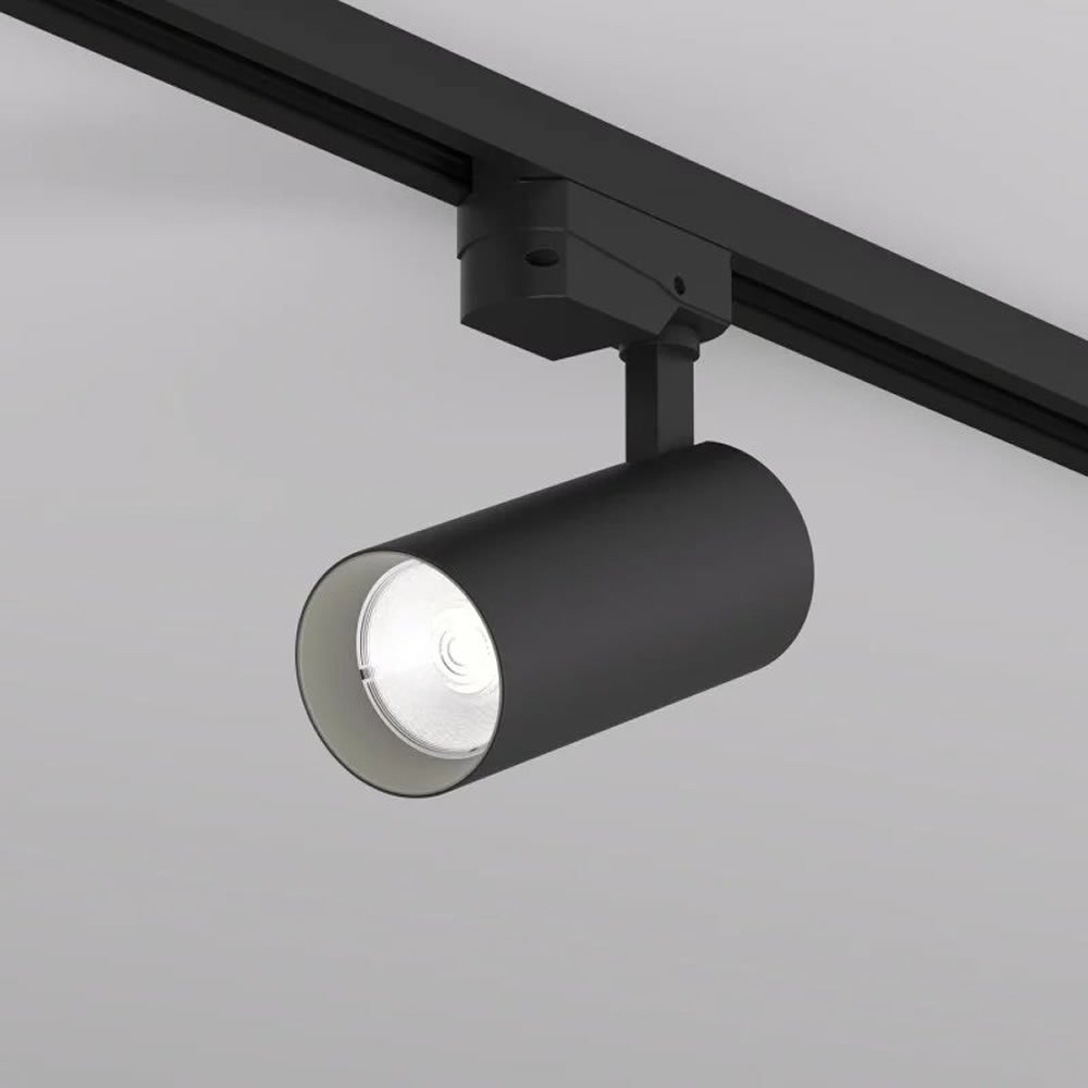 1-фазный трековый светильник 15Вт 3000К 24° «Solid Koper» dk6451-bk