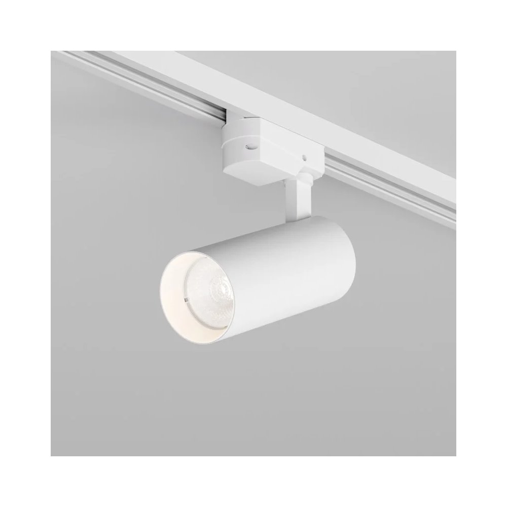 1-фазный трековый светильник 15Вт 3000К 24° «SOLID KOPER» DK6451-WH