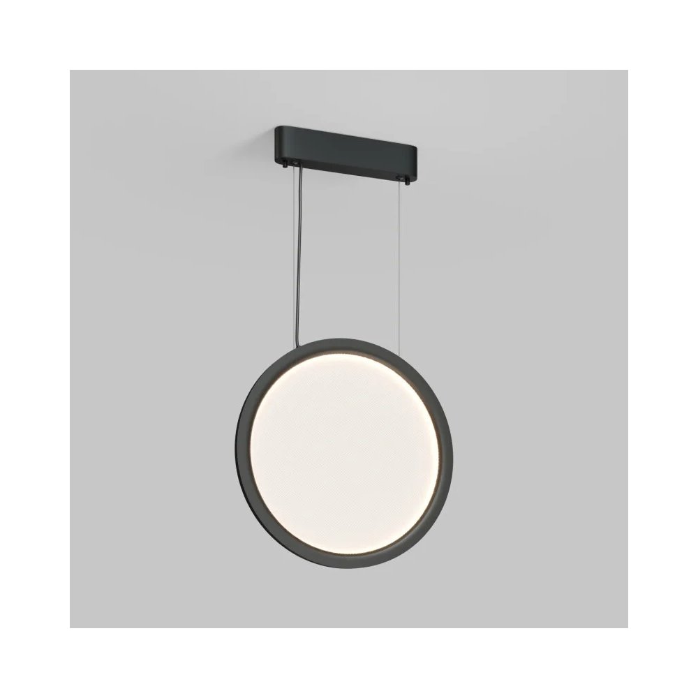 Подвесной светильник круг 45см 25см 3000-6000К с пультом «VEIL» DK6605-BK