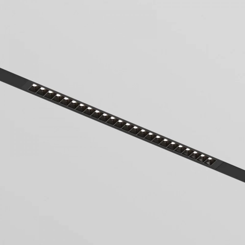 Линейный трековый светильник 40см 18Вт 3000-6000К для умного дома «SMART» DK8002-CONN-BK