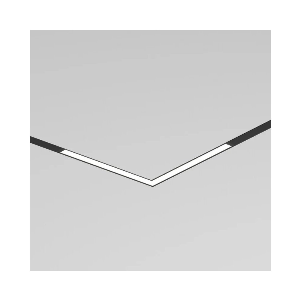 Угловой линейный трековый светильник 18Вт 4000К «SIMPLE LINEAR SMART» DK8214-BK