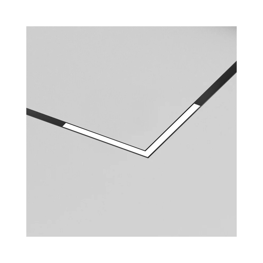 Линейный трековый светильник угол 18Вт 2700-6500К для умного дома «SMART LINEAR» DK8314-BK