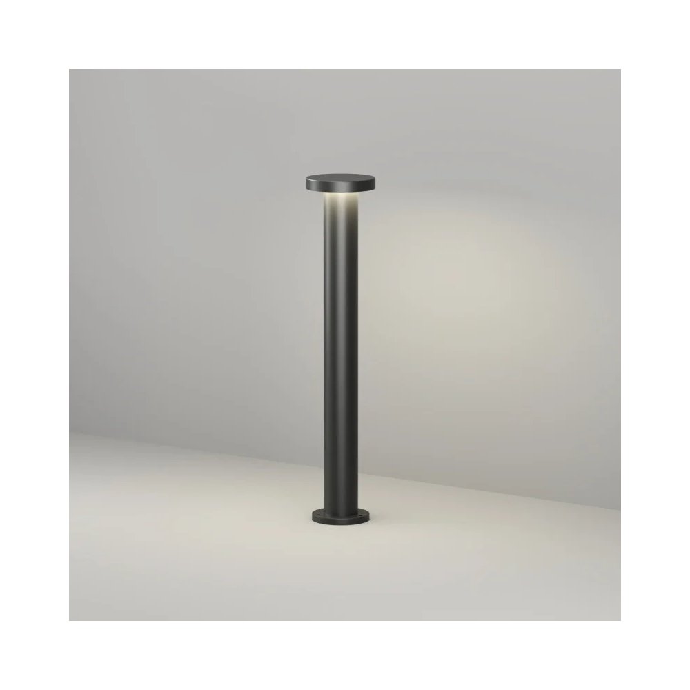 Уличный наземный светильник столбик 80см 15Вт 3000К «Dramen» DK9708-BK