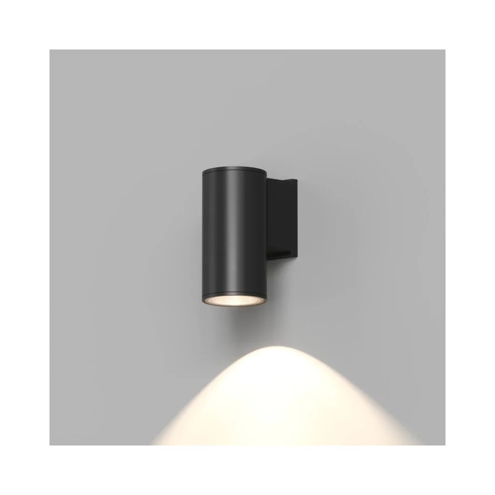 Уличный настенный светильник подсветка 10Вт 3000К 24° «BORG» DK9820-BK