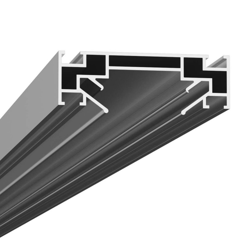 Закладной профиль для шинопровода на натяжной потолок 2м «TR3000» TR3030-AL