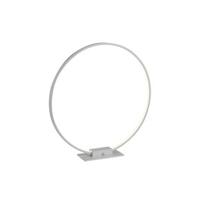 Белая настольная лампа кольцо Ø60см 12Вт 3000К «Circ B»