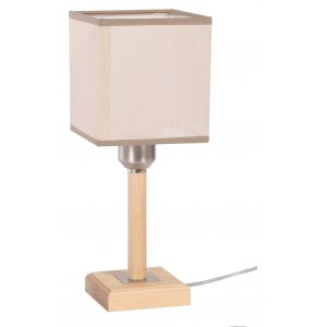 Настольная лампа с текстильным абажуром 154-31-11Т «Кант»