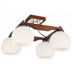 Потолочная люстра из дерева 192-41-24P римма