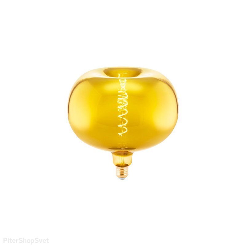 Декоративная лампочка Е27 4Вт 1900К янтарного цвета «Яблоко» 11894