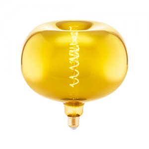 Декоративная лампочка Е27 4Вт 1900К янтарного цвета «Яблоко»