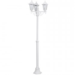 Уличный фонарный столб белого цвета 22996 Laterna 5