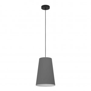 Подвесной светильник с серым абажуром «PETROSA»