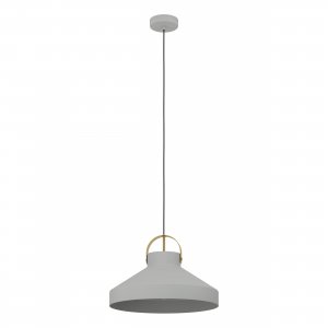 Серый подвесной светильник «Estepona»