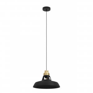 Чёрный подвесной светильник «Espinardo»