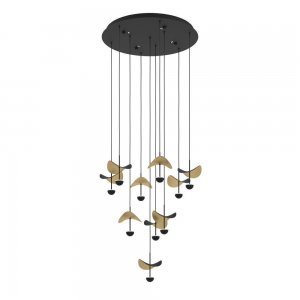 Светильник на круглом основании с подвесами «Dracera»