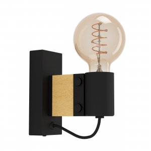 Настенный светильник с открытой лампой «Bailrigg»
