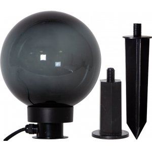 Ландшафтный светильник шар D20см с колышком «Monterollo Smoke»
