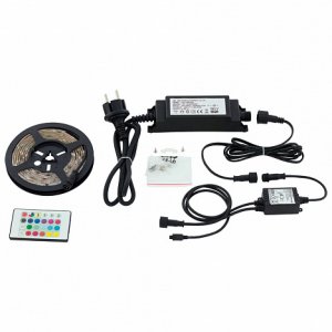 Светодиод. лента диммируемая, 10W(LED; RGB), 600lm, IP44 «LED STRIPES-FLEX»