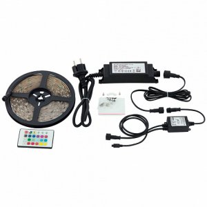 Светодиодная лента диммируемая, 20W(LED; RGB), 1000lm, IP44 «LED STRIPES-FLEX»